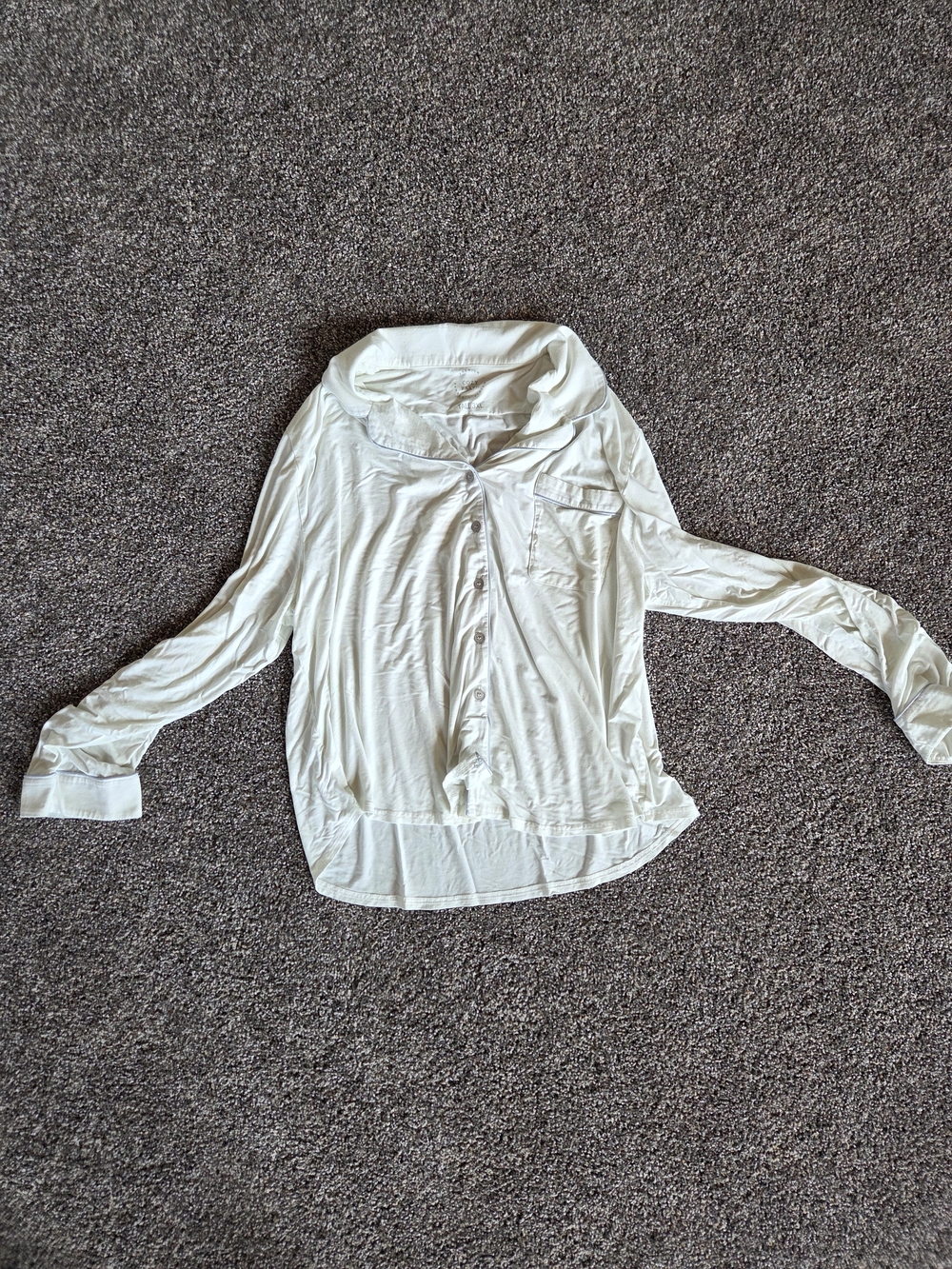 Lightweight Cream Pajama Set